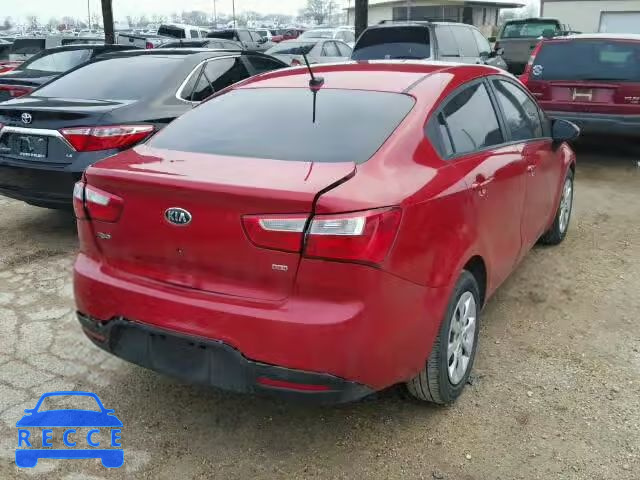 2014 KIA RIO LX KNADM4A30E6406058 image 3