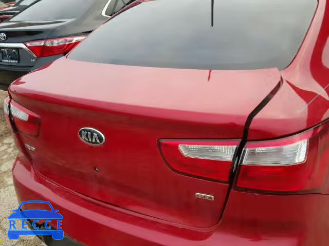 2014 KIA RIO LX KNADM4A30E6406058 image 8