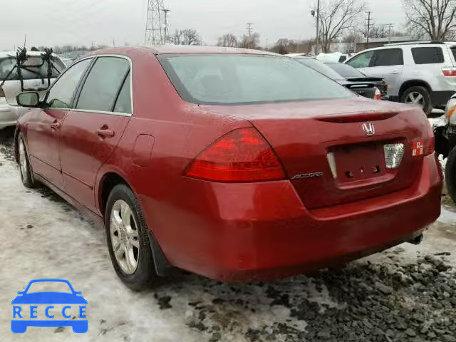 2007 HONDA ACCORD SE 1HGCM56327A022877 image 2