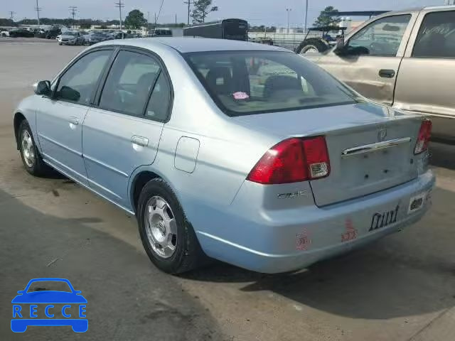 2003 HONDA CIVIC HYBR JHMES96603S002838 зображення 2