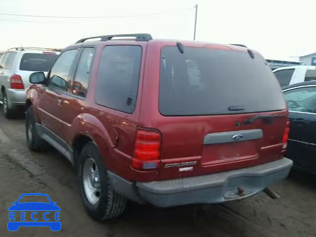 2001 FORD EXPLORER S 1FMYU70E51UA79859 image 2