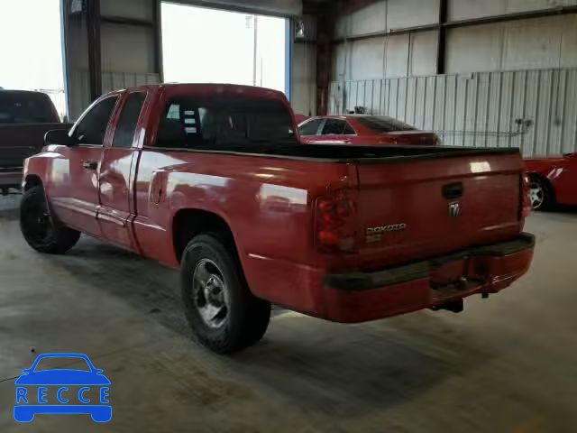 2005 DODGE DAKOTA SLT 1D7HE42K35S198469 image 2