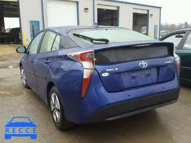 2016 TOYOTA PRIUS JTDKARFU9G3513017 зображення 2