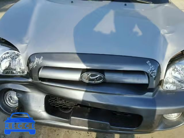 2005 HYUNDAI SANTA FE G KM8SC73E85U855735 зображення 6