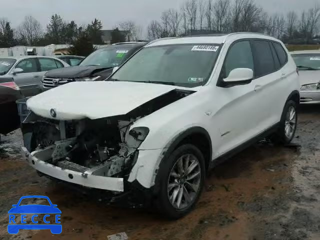 2014 BMW X3 XDRIVE2 5UXWX9C53E0D16776 image 1