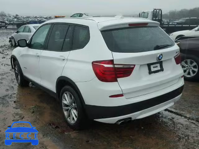 2014 BMW X3 XDRIVE2 5UXWX9C53E0D16776 image 2