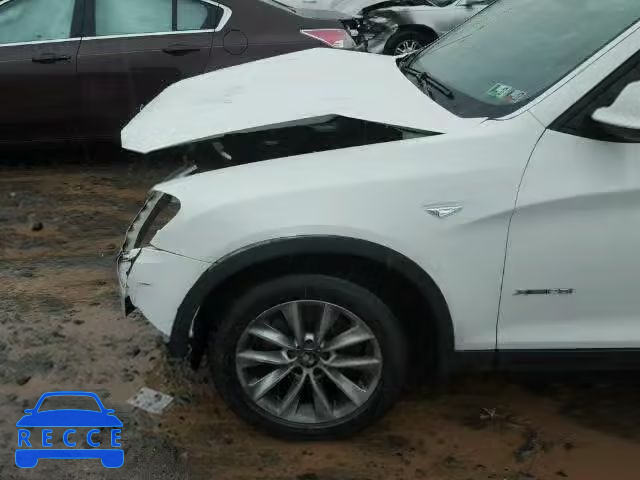 2014 BMW X3 XDRIVE2 5UXWX9C53E0D16776 зображення 8