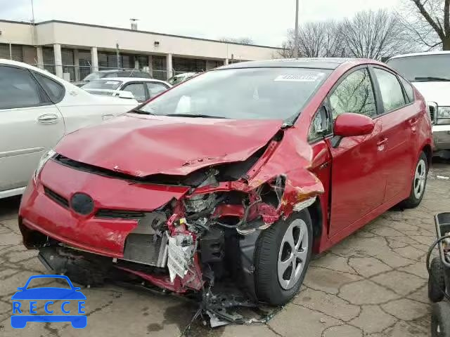 2015 TOYOTA PRIUS JTDKN3DU1F1907920 image 1