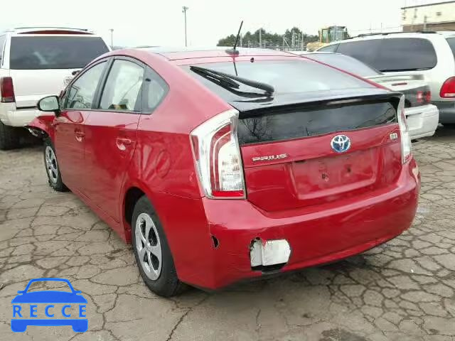 2015 TOYOTA PRIUS JTDKN3DU1F1907920 image 2