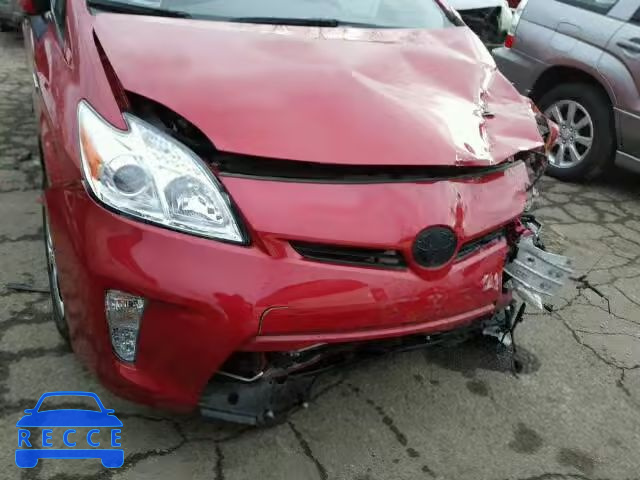 2015 TOYOTA PRIUS JTDKN3DU1F1907920 image 8