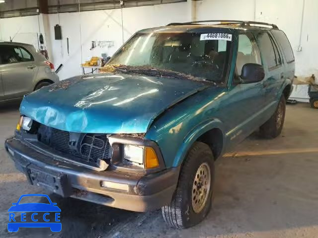 1996 CHEVROLET BLAZER 1GNDT13W7T2260085 зображення 1