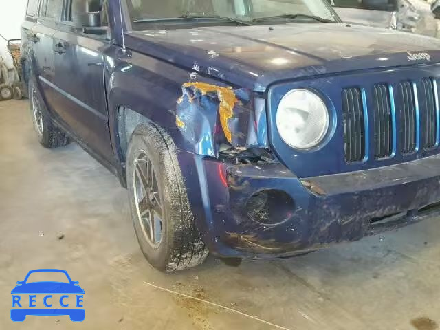 2009 JEEP PATRIOT SP 1J4FT28B39D113864 image 9