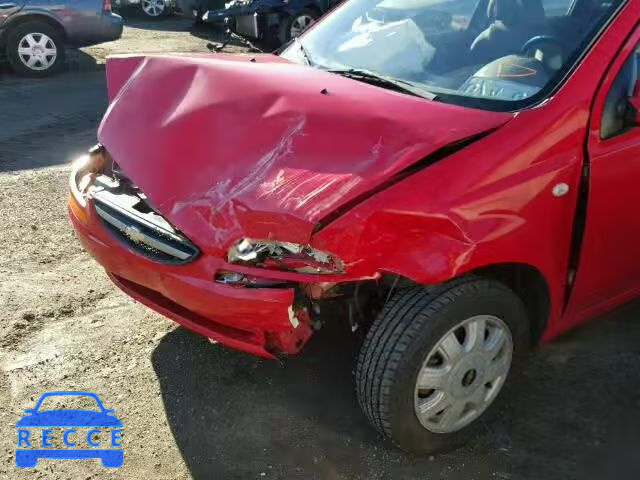 2005 CHEVROLET AVEO/LS KL1TD62645B317935 image 8