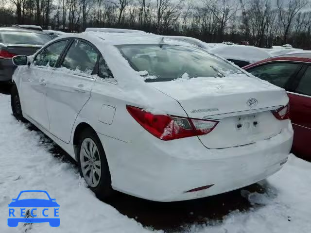 2013 HYUNDAI SONATA GLS 5NPEB4AC3DH593958 image 2