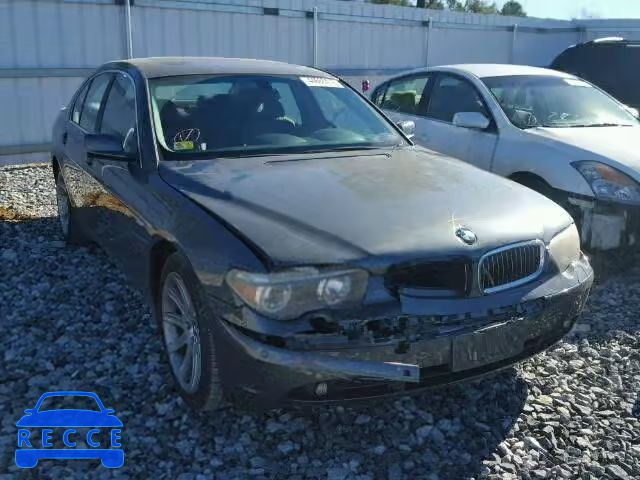 2002 BMW 745I WBAGL63442DP59444 зображення 0