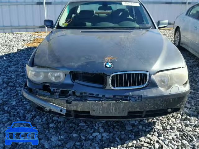 2002 BMW 745I WBAGL63442DP59444 зображення 9