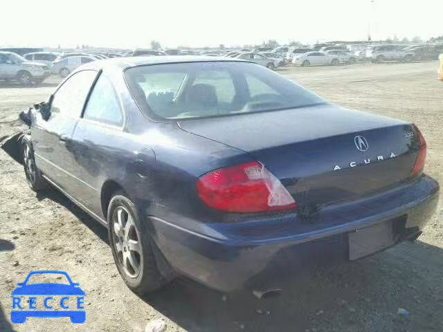 2001 ACURA 3.2 CL 19UYA42411A004059 image 2