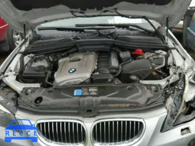 2007 BMW 525I WBANE53557CY04019 зображення 6