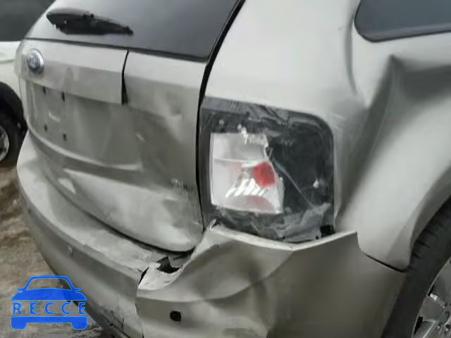 2008 FORD EDGE SEL 2FMDK38C58BA01534 зображення 9