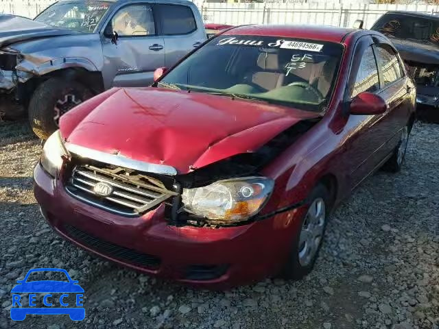 2009 KIA SPECTRA EX KNAFE221695634777 image 1
