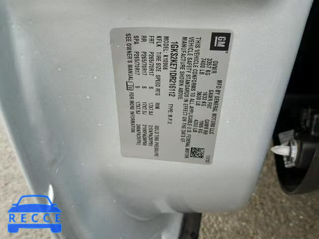 2013 GMC YUKON XL K 1GKS2KE71DR216112 image 9