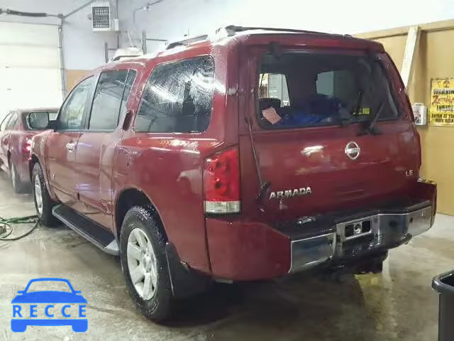 2005 NISSAN ARMADA 5N1AA08B85N732521 Bild 2