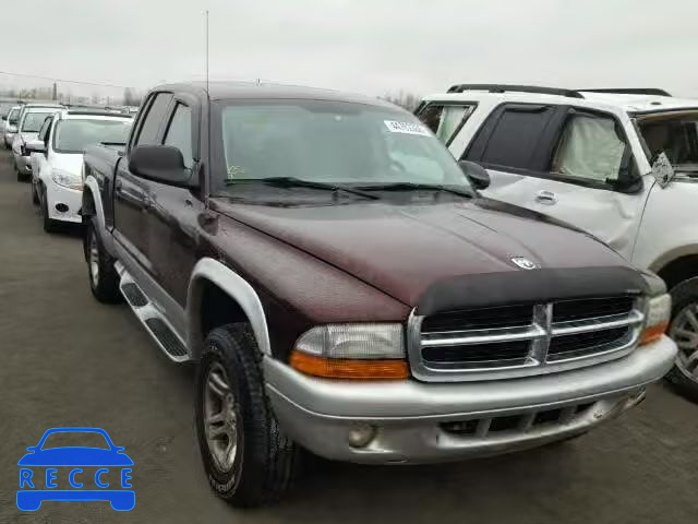 2004 DODGE DAKOTA QUA 1D7HG48N64S577301 зображення 0