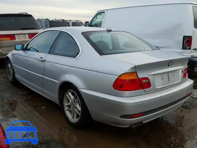 2004 BMW 325CI WBABD33484PL03003 image 2