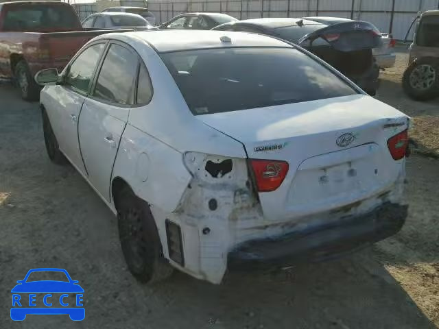 2008 HYUNDAI ELANTRA GL KMHDU46D68U506858 image 2