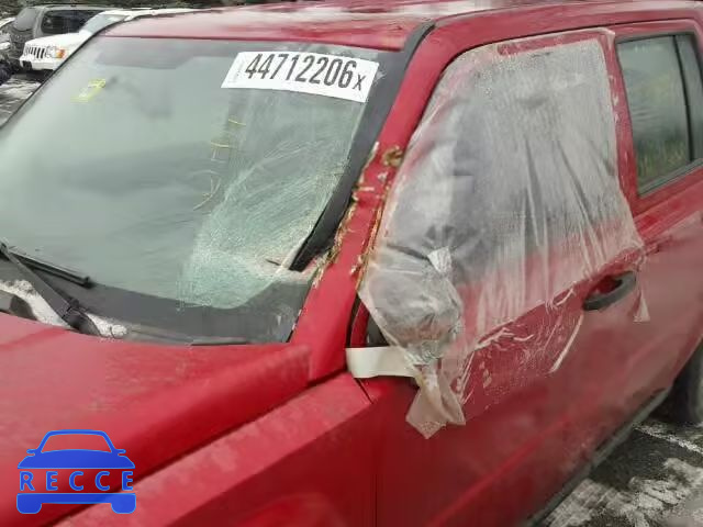 2009 JEEP PATRIOT SP 1J4FF28B29D121400 image 9