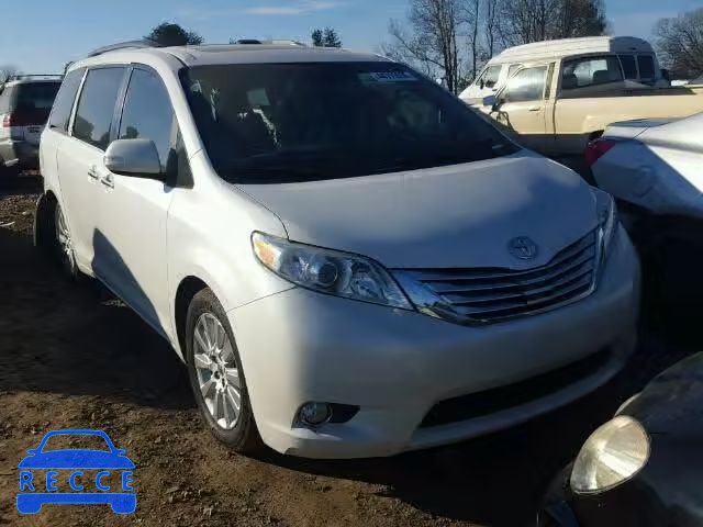 2013 TOYOTA SIENNA XLE 5TDYK3DC8DS371493 зображення 0