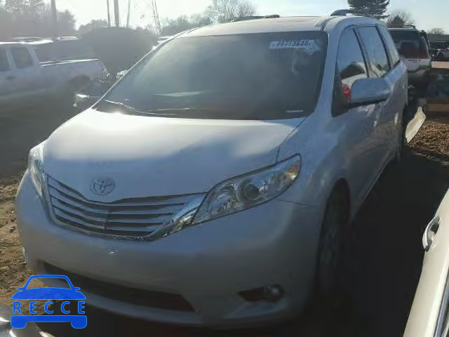 2013 TOYOTA SIENNA XLE 5TDYK3DC8DS371493 зображення 1