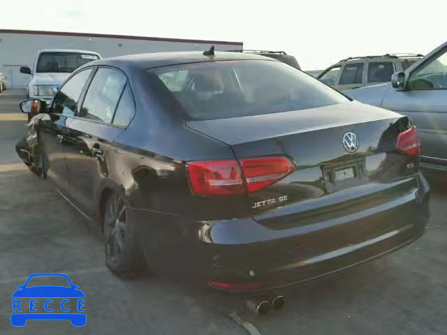 2015 VOLKSWAGEN JETTA SE 3VWD17AJXFM285131 image 2
