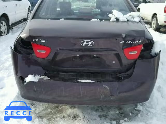 2008 HYUNDAI ELANTRA GL KMHDU46D88U335756 Bild 8