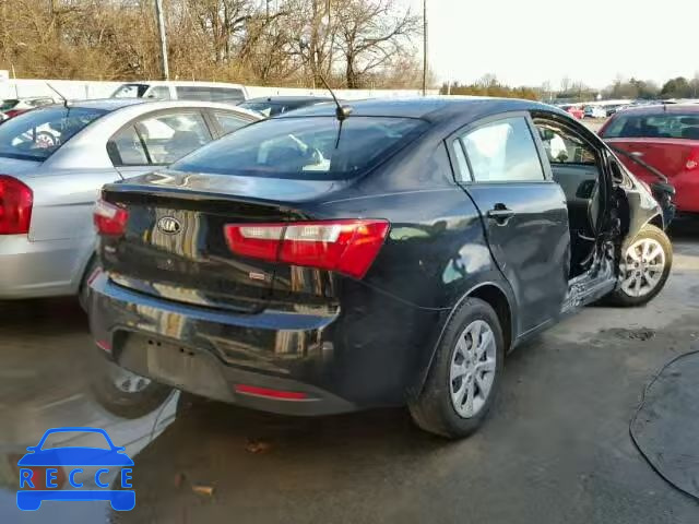 2014 KIA RIO LX KNADM4A38E6360673 image 3