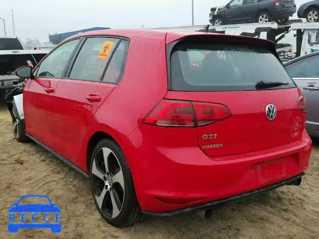 2015 VOLKSWAGEN GTI 3VW4T7AU8FM037660 image 2