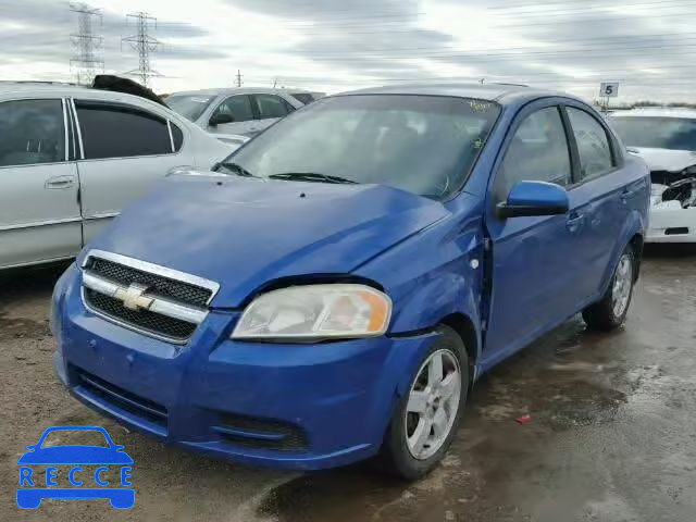 2007 CHEVROLET AVEO LT KL1TG56617B098950 зображення 1