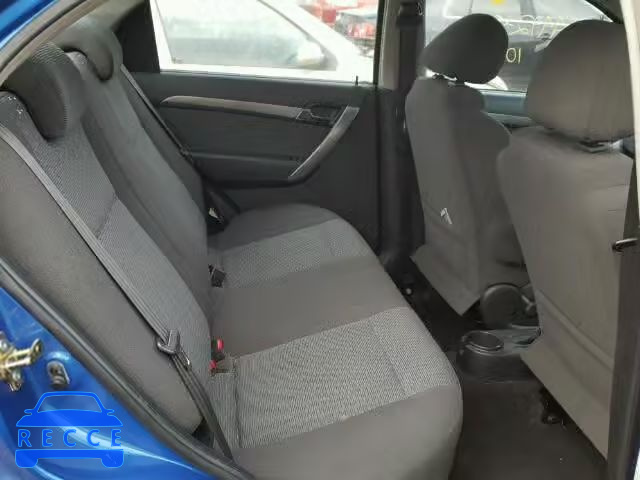 2007 CHEVROLET AVEO LT KL1TG56617B098950 зображення 5