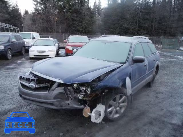 2008 SUBARU OUTBACK 2. 4S4BP61C186314681 зображення 1