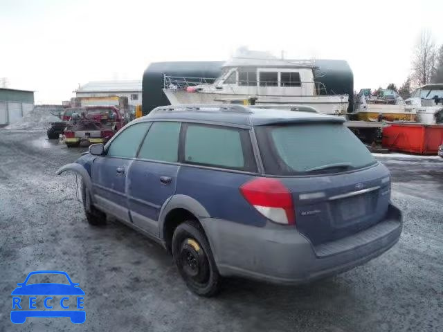 2008 SUBARU OUTBACK 2. 4S4BP61C186314681 зображення 2