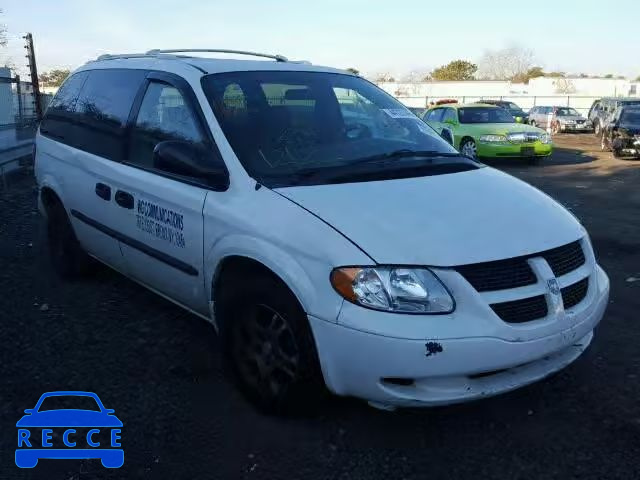 2003 DODGE CARAVAN SE 1D4GP253X3B208665 image 0