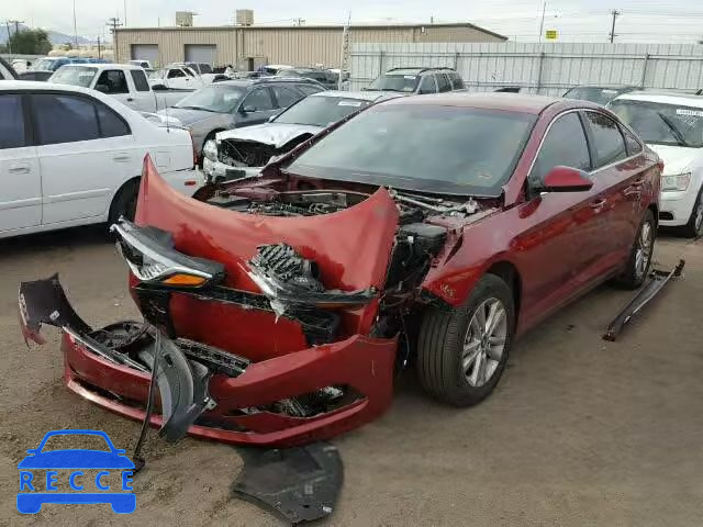 2015 HYUNDAI SONATA SE 5NPE24AF6FH240336 image 1