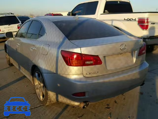 2007 LEXUS IS 250 JTHBK262472030218 image 2