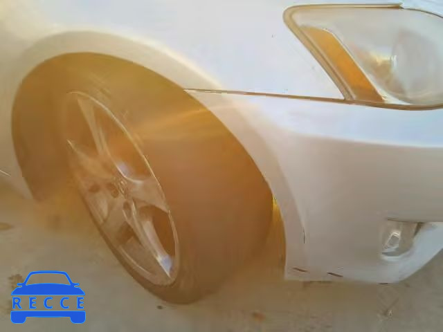 2007 LEXUS IS 250 JTHBK262472030218 зображення 8