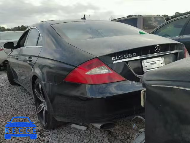 2007 MERCEDES-BENZ CLS550 WDDDJ72X37A092734 image 2