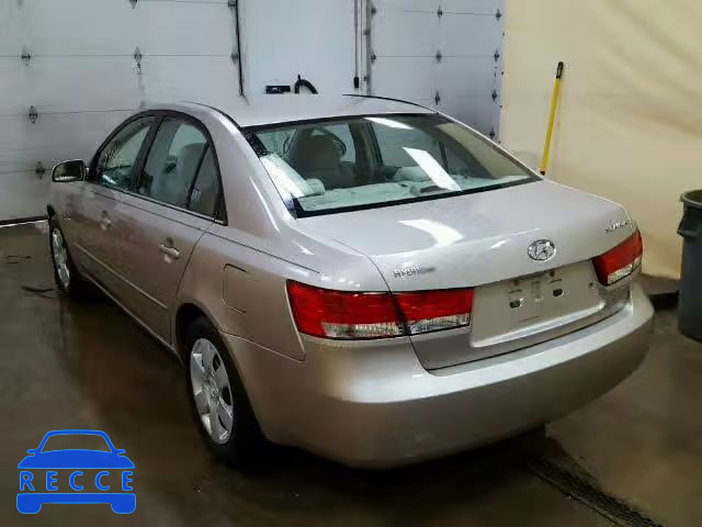 2007 HYUNDAI SONATA GLS 5NPET46C17H230567 image 2