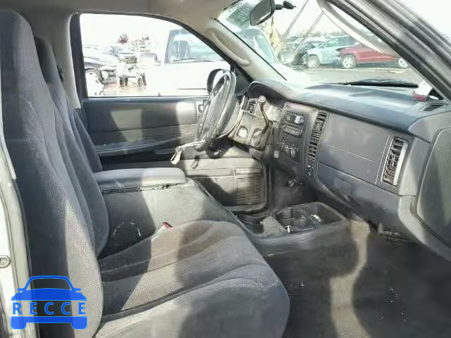 2004 DODGE DAKOTA SXT 1D7HG12K84S749468 image 4