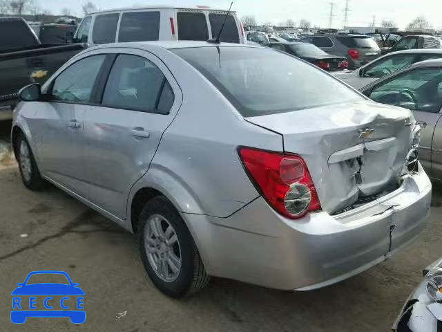 2012 CHEVROLET SONIC LS 1G1JA5SH9C4167352 зображення 2