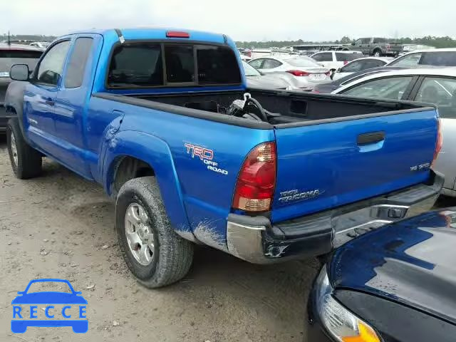 2007 TOYOTA TACOMA ACCESS CAB 5TEUU42N17Z354674 image 2