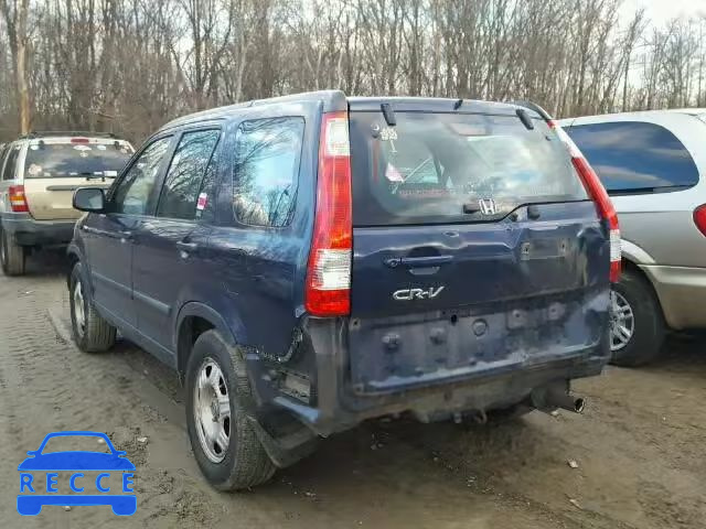 2005 HONDA CR-V LX SHSRD68565U300545 image 2